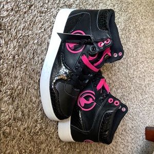 brand new high top sneakers